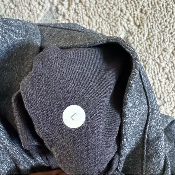 Lululemon Kung Fu gray pull on sweatpants Zipper Pockets Flap Pockets large - Picture 5 of 11